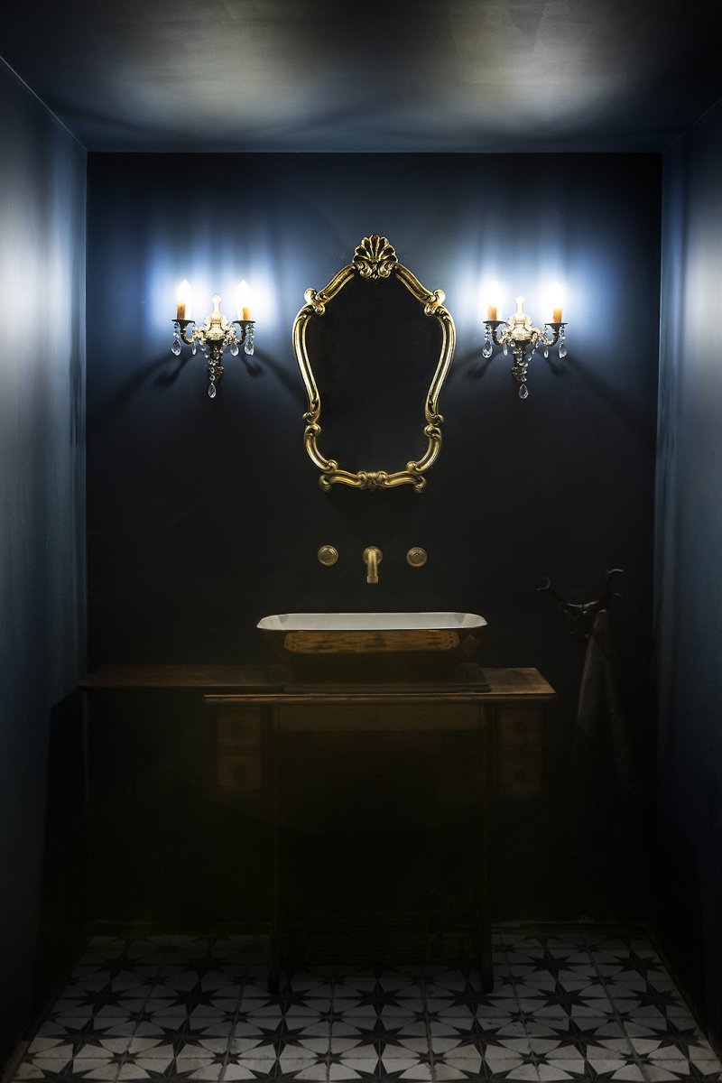 the downstairs toilet