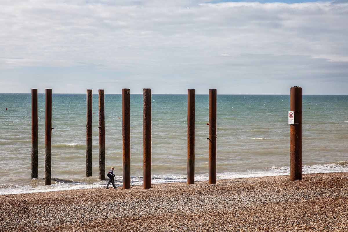 west pier