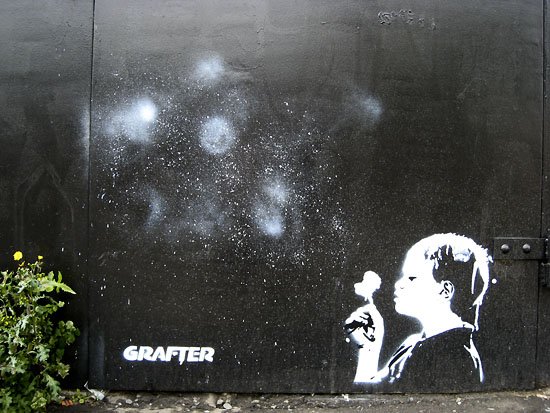 not quite banksy